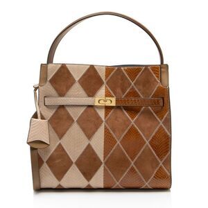 Tory Burch Multi-Tone Diamond Satchel